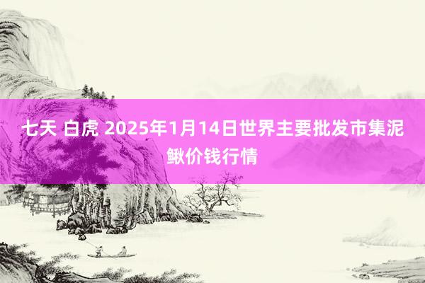 七天 白虎 2025年1月14日世界主要批发市集泥鳅价钱行情